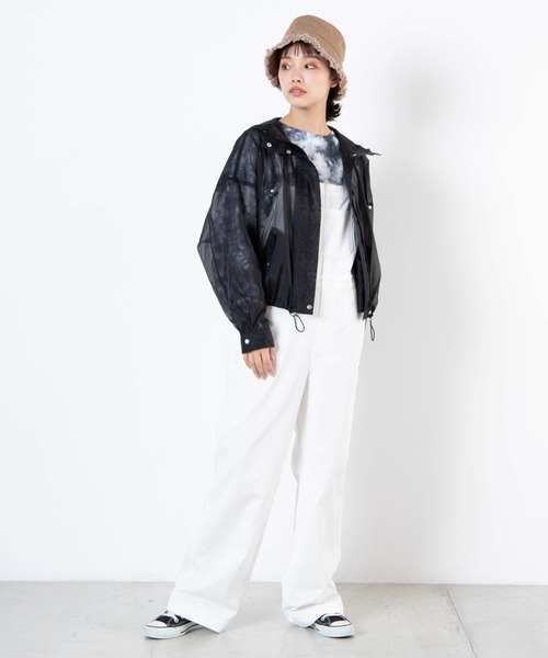 WEGO(ウィゴー)の「WEGO/シアーマウンテンパーカー(マウンテンパーカー・レディース・ピンク/ブラック/ナチュラル・FREE)」の19枚目の写真