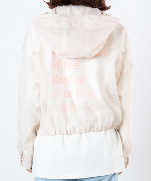 WEGO(ウィゴー)の「WEGO/シアーマウンテンパーカー(マウンテンパーカー・レディース・ピンク/ブラック/ナチュラル・FREE)」の17枚目の写真