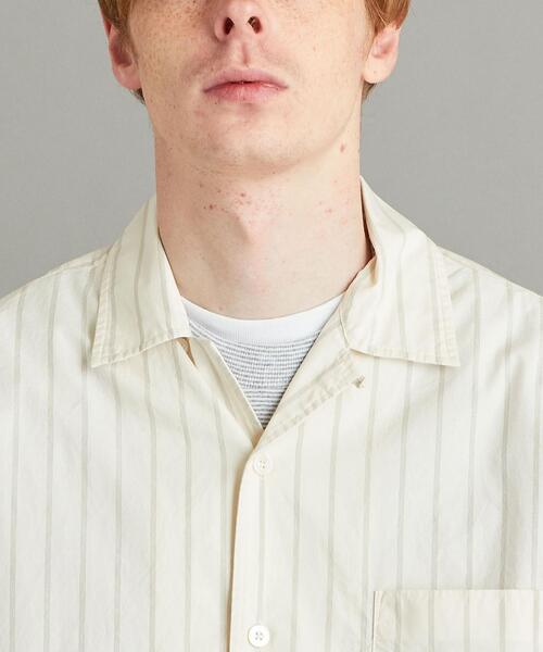 Steven Alan オープンカラーシャツ BOLD Lサイズ Steven Alan（スティーブンアラン）の「＜Steven Alan＞ BUTTER