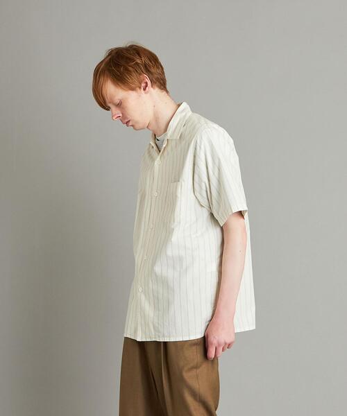 Steven Alan オープンカラーシャツ BOLD Lサイズ STEVEN ALAN シャツ ブラウス 「Steven Alan」コットン シルク