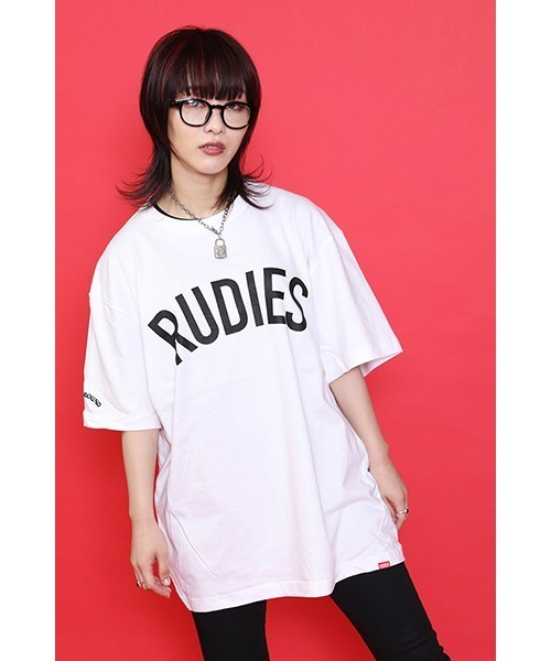 RUDIE'S(ルーディーズ)の「PHAT-T / ファット T(Tシャツ/カットソー・メンズ・ホワイト/ブラック/レッド/イエロー/ブルー/オレンジ/グリーン/ラベンダー/オレンジ系その他/ネイビー/バーガンディー・M/L/XL/XXL/S)」の2枚目の写真