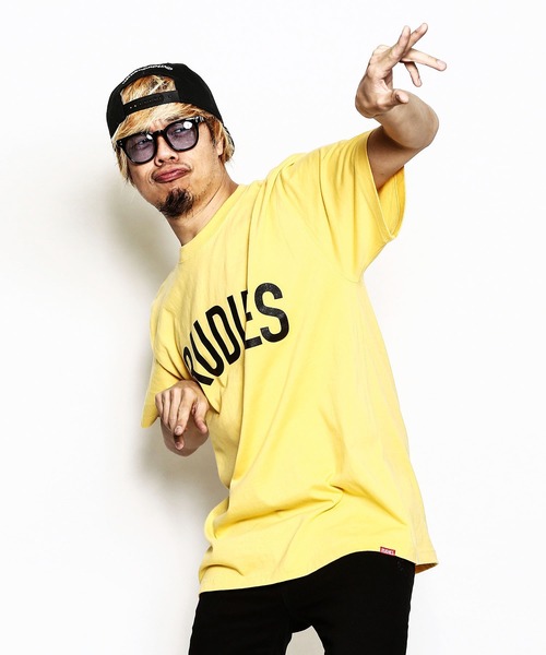 RUDIE'S(ルーディーズ)の「PHAT-T / ファット T(Tシャツ/カットソー・メンズ・ホワイト/ブラック/レッド/イエロー/ブルー/オレンジ/グリーン/ラベンダー/オレンジ系その他/ネイビー/バーガンディー・M/L/XL/XXL/S)」の7枚目の写真