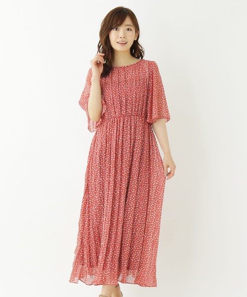セール エアリーシフォンギャザーワンピース ワンピース Opaque Clip オペークドットクリップ のファッション通販 Zozotown