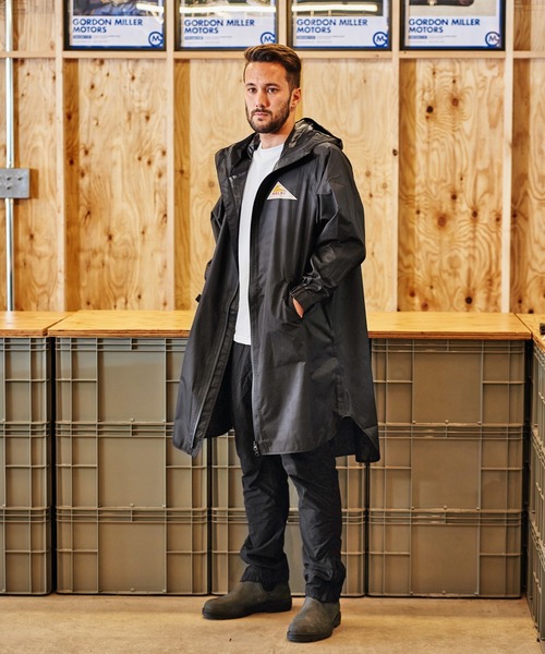 KELTY（ケルティ）の「KELTY RAIN COAT(4Colors)(ケルティ レインコート)(BEIGE,BROWN,KHAKI