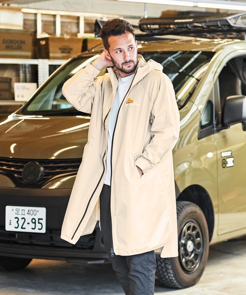 KELTY（ケルティ）の「KELTY RAIN COAT(4Colors)(ケルティ レインコート)(BEIGE,BROWN,KHAKI