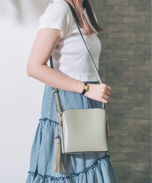 Ungrid | 【Ungrid/アングリッド】 スムース タッセルミニバッグ(ショルダーバッグ)