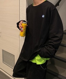 オーバーサイズワンポイントロンT