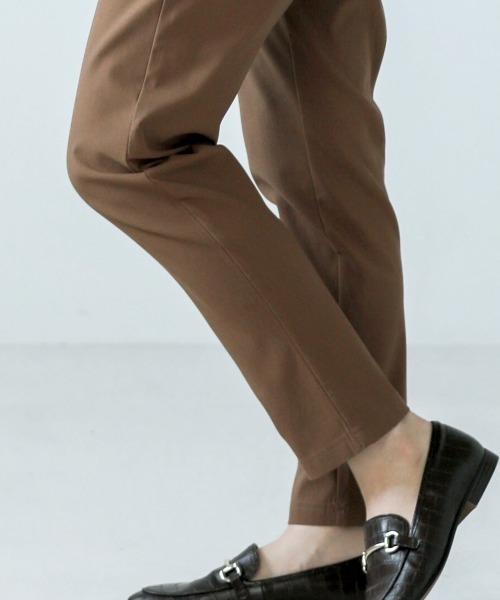 Bou Jeloud(ブージュルード)の「裏起毛・抗菌防臭HAKIYASE ストレッチパンツ(その他パンツ・レディース・ブラック/カーキ/ブルー/ホワイト系その他/キャメル・40/38/36)」の17枚目の写真