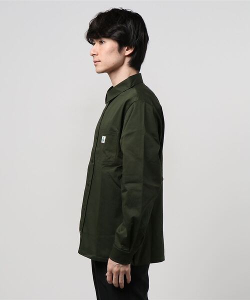 FULL-BK（フルビーケー）の「∴WEGO/FULL-BK ワークシャツ（シャツ/ブラウス・メンズ・ベージュ/カーキ・LARGE/MEDIUM）」の14枚目の写真