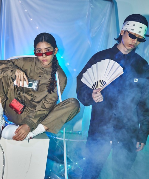 FULL-BK（フルビーケー）の「∴WEGO/FULL-BK ワークシャツ（シャツ/ブラウス・メンズ・ベージュ/カーキ・LARGE/MEDIUM）」の10枚目の写真