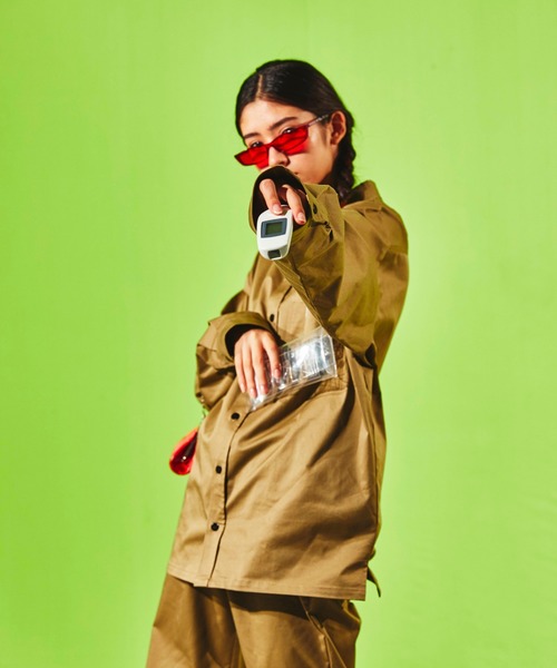 FULL-BK（フルビーケー）の「∴WEGO/FULL-BK ワークシャツ（シャツ/ブラウス・メンズ・ベージュ/カーキ・LARGE/MEDIUM）」の19枚目の写真