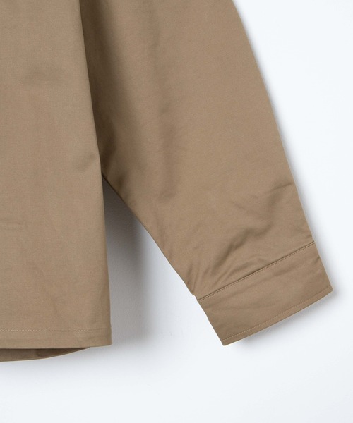 FULL-BK（フルビーケー）の「∴WEGO/FULL-BK ワークシャツ（シャツ/ブラウス・メンズ・ベージュ/カーキ・LARGE/MEDIUM）」の9枚目の写真