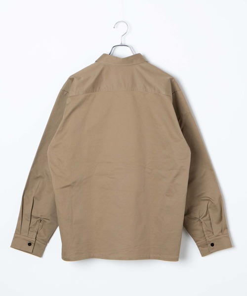 FULL-BK（フルビーケー）の「∴WEGO/FULL-BK ワークシャツ（シャツ/ブラウス・メンズ・ベージュ/カーキ・LARGE/MEDIUM）」の11枚目の写真