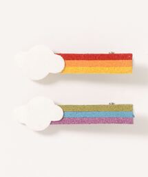 HELLO shiso（ハローシソ）の「HELLO SHISO #HS088 RAINBOW CLIPS（バレッタ/ヘアクリップ）」