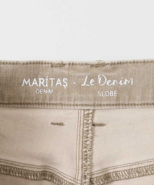 03T601☆ MARITAS × Le Denim コラボ デニム ジーンズ SLOBE IENA - 03T601☆ MARITAS × Le Denim コラボ デニム