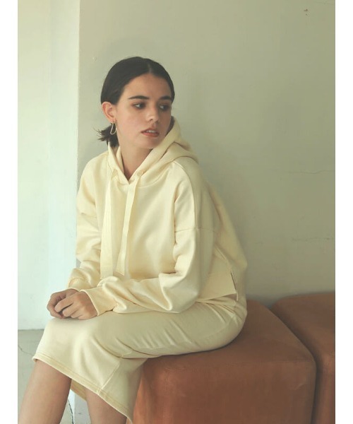 ACYM Betty mini sweat SET アイボリー　セットアップ ACYM Betty mini sweat SET アイボリーセットアップ