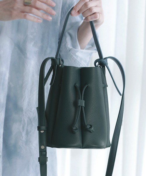 Bou Jeloud（ブージュルード）の「ラウンドフラワー２ｗａｙBAG（ショルダーバッグ・レディース・ブラック/グリーン/ホワイト系その他・FREE）」の13枚目の写真