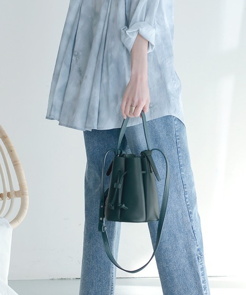 Bou Jeloud（ブージュルード）の「ラウンドフラワー２ｗａｙBAG（ショルダーバッグ・レディース・ブラック/グリーン/ホワイト系その他・FREE）」の22枚目の写真