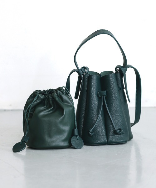 Bou Jeloud（ブージュルード）の「ラウンドフラワー２ｗａｙBAG（ショルダーバッグ・レディース・ブラック/グリーン/ホワイト系その他・FREE）」の21枚目の写真