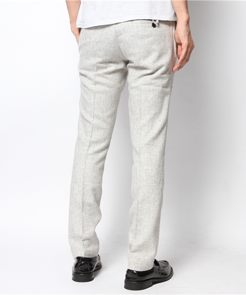 MORGAN HOMME（モルガンオム）の「ウールアッシュパンツ（デニムパンツ・メンズ・グレー/ブラウン・LARGE/MEDIUM/AL/SMALL）」の4枚目の写真