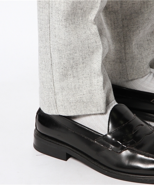 MORGAN HOMME（モルガンオム）の「ウールアッシュパンツ（デニムパンツ・メンズ・グレー/ブラウン・LARGE/MEDIUM/AL/SMALL）」の8枚目の写真