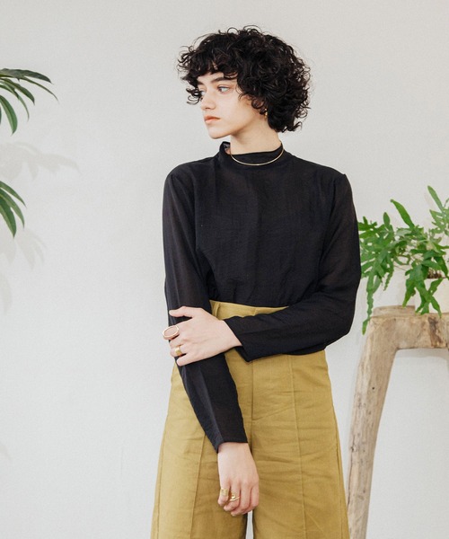 ACCL（エーシーシーエル）の「リネンセットアップパンツ（その他パンツ・レディース・ブラウン/カーキ・SMALL/MEDIUM）」の19枚目の写真