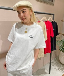 UGG | UGG@mos ロゴ刺繍 Tシャツ(Tシャツ/カットソー)