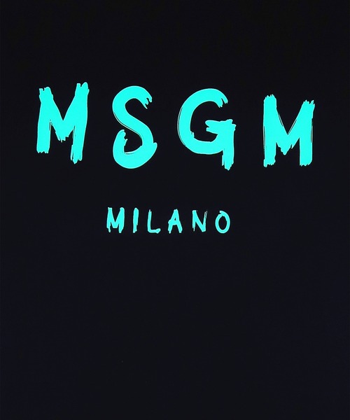 MSGM（エムエスジーエム）の「MSGM ブラッシュロゴ Tシャツ