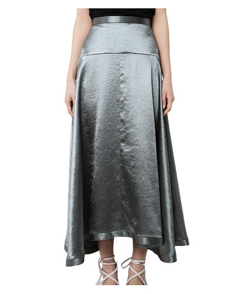 ルシェルブルー LE CIEL BLEU ロングスカート 38サイズ mサイズ ル シェル ブルー - LE CIEL BLEU | Paneled Drape Maxi