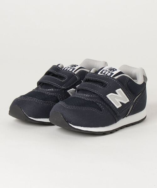 NEW BALANCE(ニューバランス)の「New Balance: IZ996 スニーカー(スニーカー・キッズ・ネイビー/グレー・14/16/15 )」の1枚目の写真