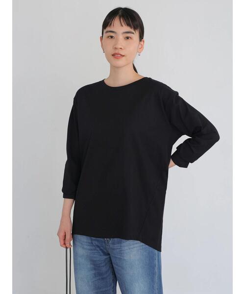 AMERICAN HOLIC(アメリカンホリック)の「バックスリットカットチュニック(Tシャツ/カットソー・レディース・ライトピンク/ブラック/ライトイエロー/オフホワイト・FREE)」の17枚目の写真