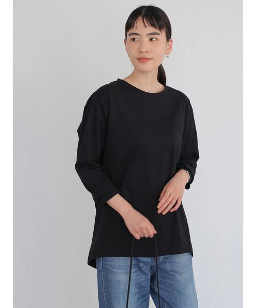 AMERICAN HOLIC(アメリカンホリック)の「バックスリットカットチュニック(Tシャツ/カットソー・レディース・ライトピンク/ブラック/ライトイエロー/オフホワイト・FREE)」の18枚目の写真