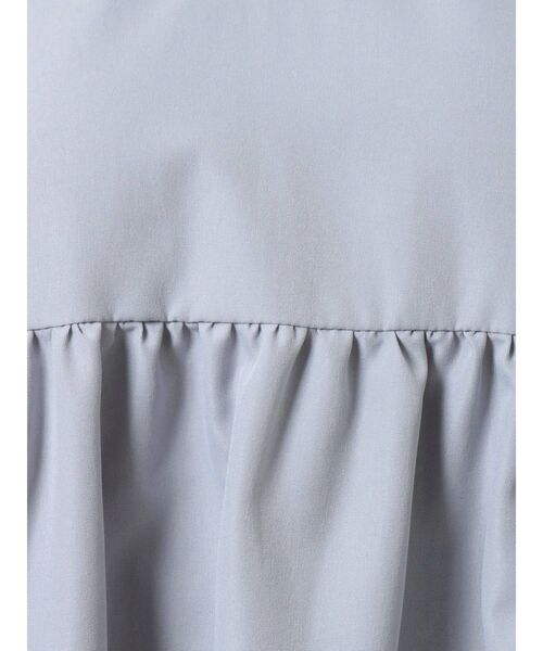 dazzlin（ダズリン）の「ティアードフレアシャツチュニック（チュニック・レディース・オフホワイト/ベージュ/ブルー・FREE）」の17枚目の写真