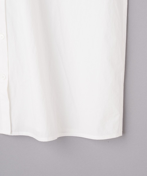 CIAOPANIC(チャオパニック)の「フリルビッグカラーブラウス(シャツ/ブラウス・レディース・オフホワイト/ブルー・FREE)」の5枚目の写真