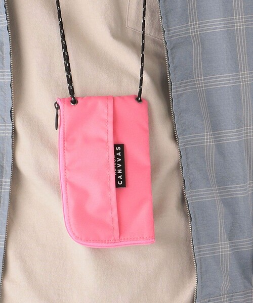 MAISON CANVVAS（メゾンキャンバス）の「【SHIPS any別注】MAISON CANVVAS: 【ユニセックス】 マルチ ポーチ◇（ポーチ・メンズ・ブラック/ブラウン/ベージュ/ライトグリーン/ライトブルー/パープル/ピンク/グレー/ネイビー/イエロー/ダークブルー/ホワイト・ONE SIZE）」の12枚目の写真