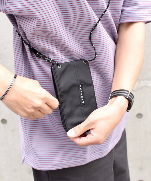 MAISON CANVVAS（メゾンキャンバス）の「【SHIPS any別注】MAISON CANVVAS: 【ユニセックス】 マルチ ポーチ◇（ポーチ・メンズ・ブラック/ブラウン/ベージュ/ライトグリーン/ライトブルー/パープル/ピンク/グレー/ネイビー/イエロー/ダークブルー/ホワイト・ONE SIZE）」の21枚目の写真