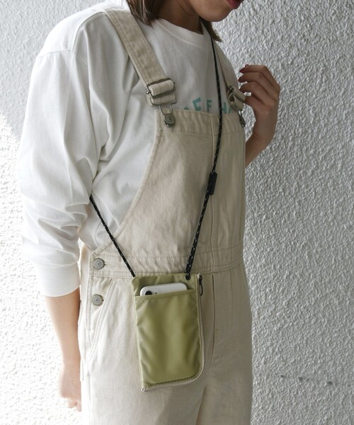 MAISON CANVVAS（メゾンキャンバス）の「【SHIPS any別注】MAISON CANVVAS: 【ユニセックス】 マルチ ポーチ◇（ポーチ・メンズ・ブラック/ブラウン/ベージュ/ライトグリーン/ライトブルー/パープル/ピンク/グレー/ネイビー/イエロー/ダークブルー/ホワイト・ONE SIZE）」の15枚目の写真