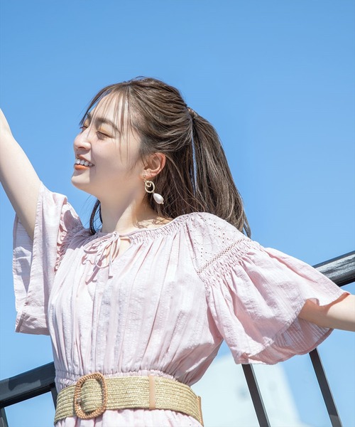 WILLSELECTION（ウィルセレクション）の「サッカー×レースワンピース（ワンピース・レディース・ブラック/ピンク/ミント・SMALL/MEDIUM）」の19枚目の写真