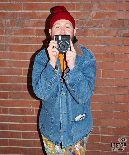 MONO-MART（モノマート）の「“チェキ” instax mini 40 インスタントカメラ（カメラ/カメラグッズ・メンズ・ブラック・FREE）」の2枚目の写真