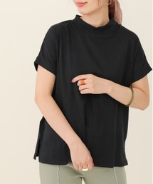 sakishimatokyo | 【ZOZO限定】サキシマamp「無地モックネック半袖Tシャツ」(Tシャツ/カットソー)