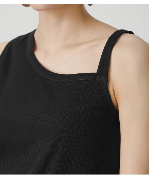 AZUL by moussy（アズールバイマウジー）の「MESH KNIT SET TOPS/メッシュニットセットトップス（ニット/セーター・レディース・ブラウン/ブラック/アイボリー・MEDIUM/SMALL）」の15枚目の写真