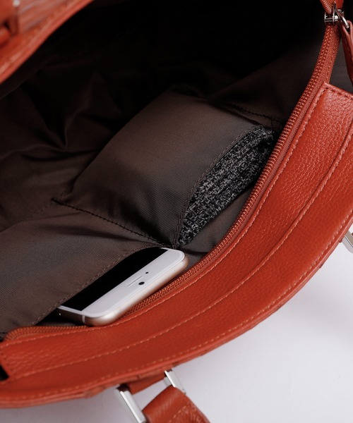 最後のお値下げです！　オーストリッチレザー　フルポイント 3WAYバッグ　 赤 オーストリッチ ショルダーバッグ | 通販・人気ランキング