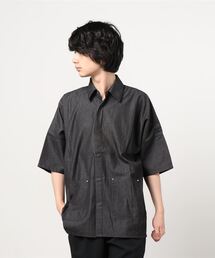 LUSOR | LUSOR（ルーソル）シャンブレーブラインドホックシャツ(シャツ/ブラウス)