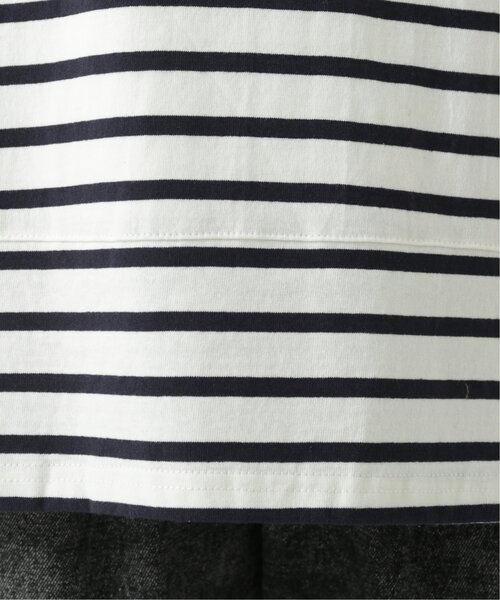 ボーダールーズハイネックプルオーバー Tシャツ カットソー Ray Cassin レイカズン のファッション トップス Ray セール