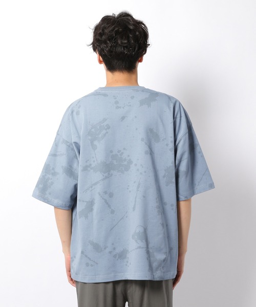 LAKOLE（ラコレ）の「ドヅメスプラッシュTシャツ / 949354（Tシャツ/カットソー・メンズ・ホワイト/ライトブルー/ベージュ・MEDIUM/LARGE）」の16枚目の写真