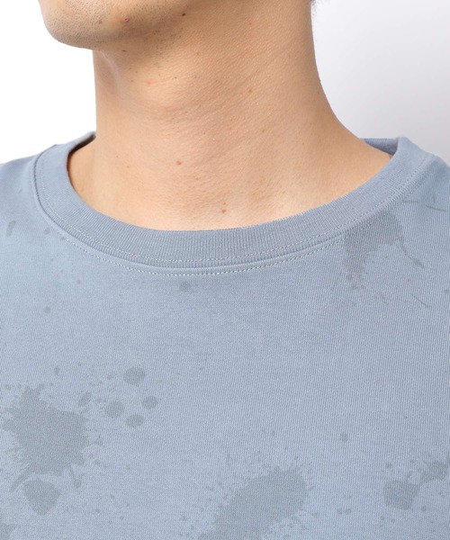 LAKOLE（ラコレ）の「ドヅメスプラッシュTシャツ / 949354（Tシャツ/カットソー・メンズ・ホワイト/ライトブルー/ベージュ・MEDIUM/LARGE）」の14枚目の写真