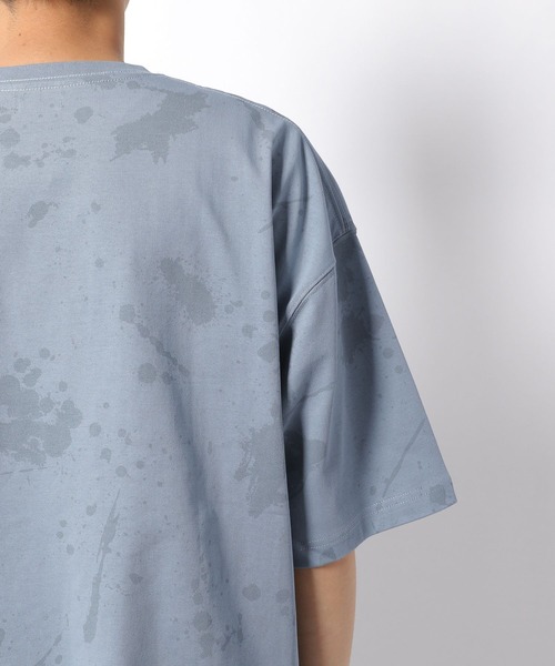 LAKOLE（ラコレ）の「ドヅメスプラッシュTシャツ / 949354（Tシャツ/カットソー・メンズ・ホワイト/ライトブルー/ベージュ・MEDIUM/LARGE）」の18枚目の写真