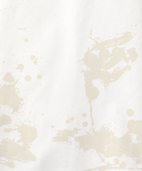 LAKOLE（ラコレ）の「ドヅメスプラッシュTシャツ / 949354（Tシャツ/カットソー・メンズ・ホワイト/ライトブルー/ベージュ・MEDIUM/LARGE）」の7枚目の写真