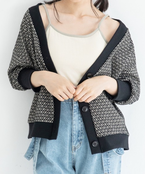 Mysa&Liina(ミーサリーナ)の「前後2WAY柄トップス(Tシャツ/カットソー・レディース・ブラック/アイボリー・M/L)」の21枚目の写真