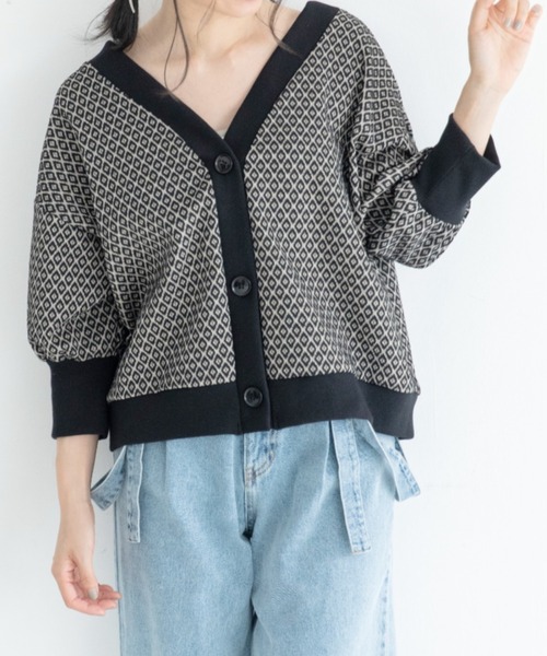 Mysa&Liina(ミーサリーナ)の「前後2WAY柄トップス(Tシャツ/カットソー・レディース・ブラック/アイボリー・M/L)」の22枚目の写真